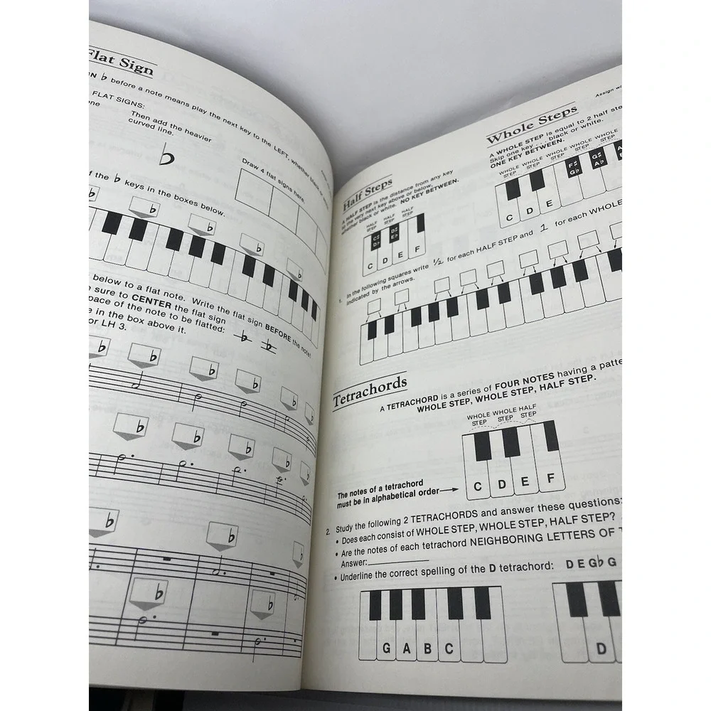 Alfred's Basic Adult Theory Piano Book Level One‎ Learn Piano Beginners Book